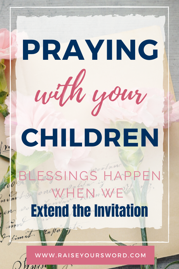 praying with your children
