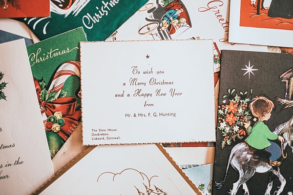 Christmas card verses for family