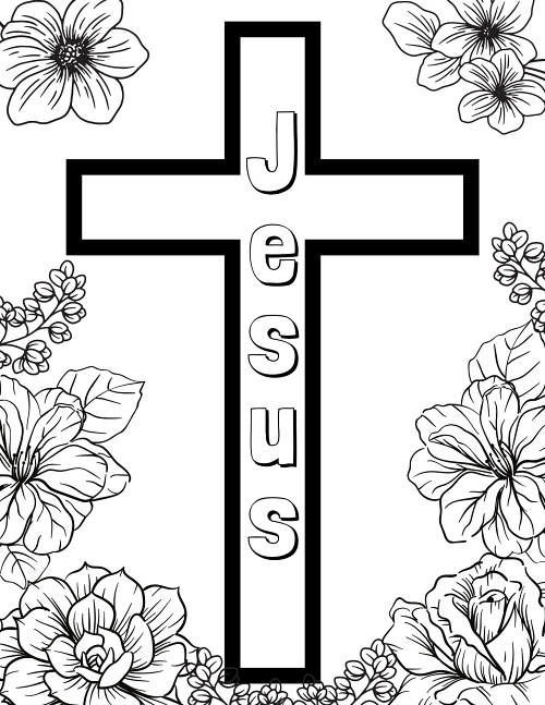 Free Christian Easter Coloring Pages For Preschoolers