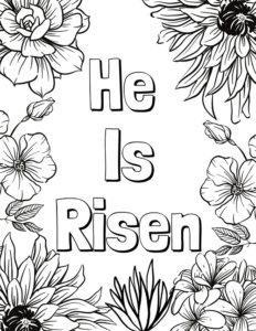 Free Christian Easter Coloring Pages