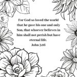 Printable bible verse coloring pages