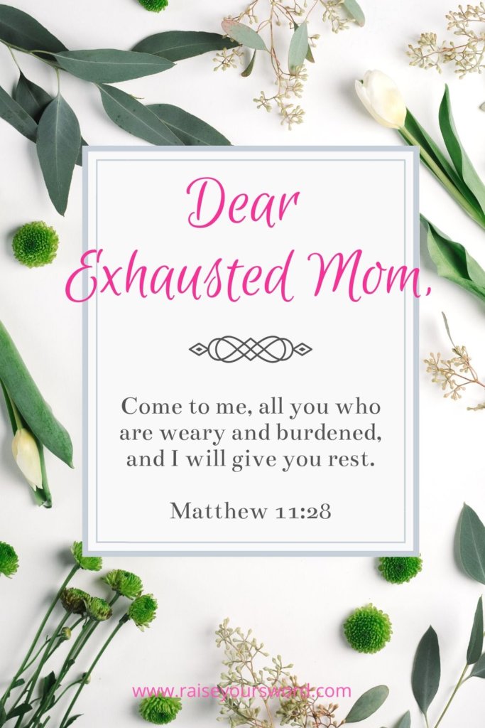 Christian Encouragement for the Exhausted Mom