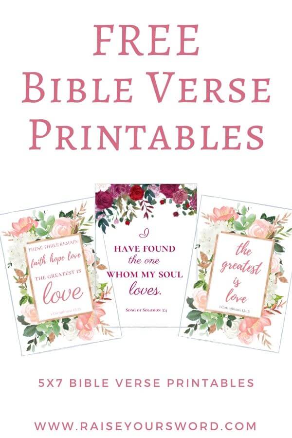 Free Valentine s Day Bible Verse Printables