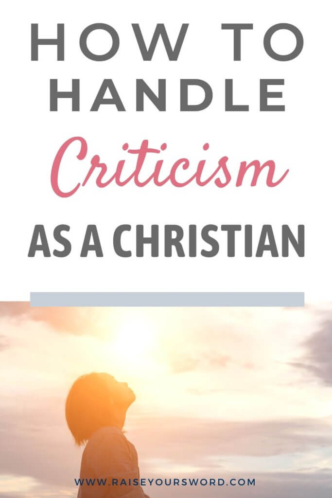 handling criticism