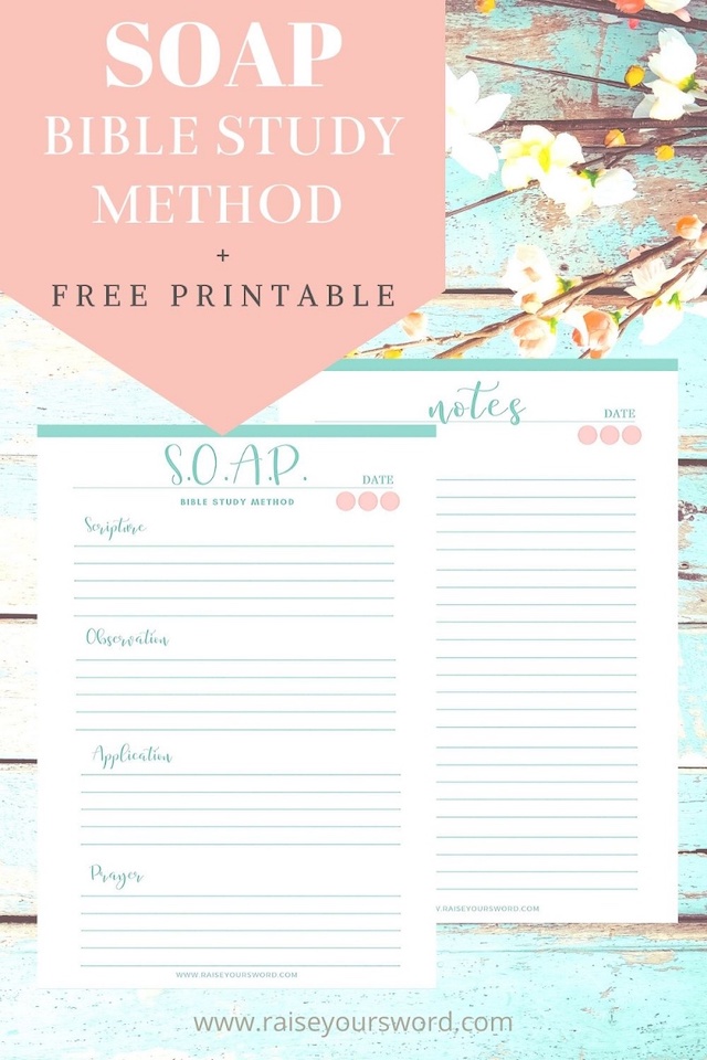 SOAP Bible Study Method