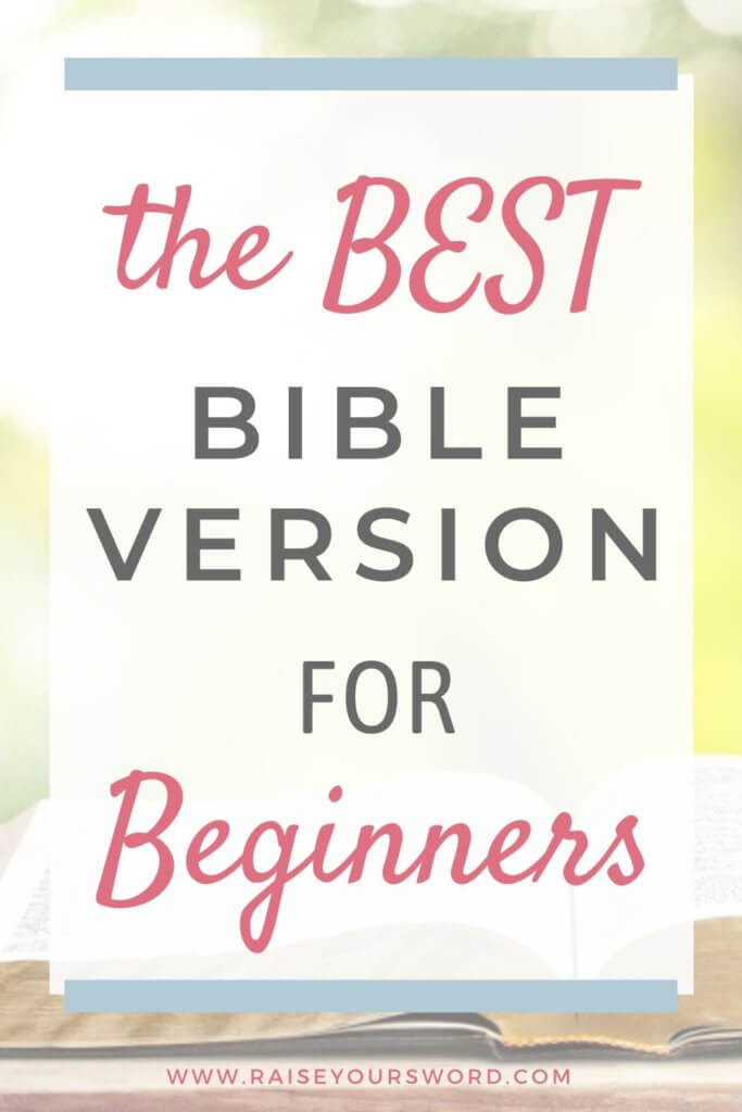 best bible version for beginners