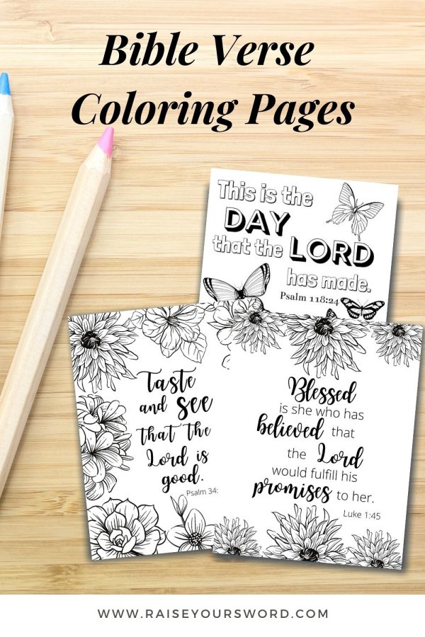 Free Printable Bible Verse Coloring Sheet