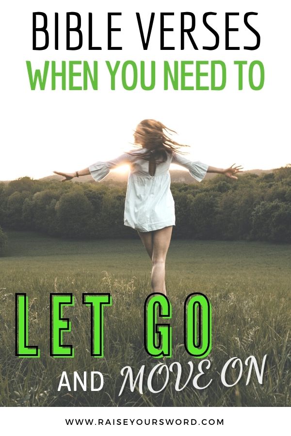 bible verses about letting go