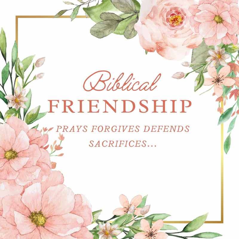 Biblical Friendship