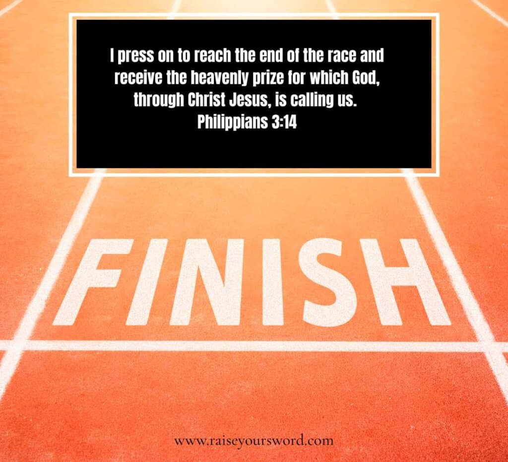 finish strong bible verses