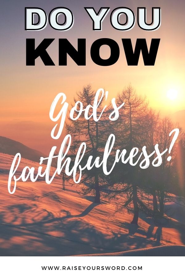gods faithfulness