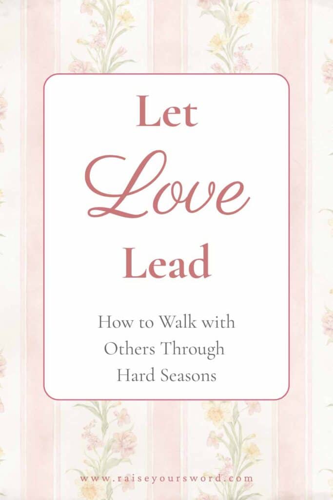 how to carry each others burdens