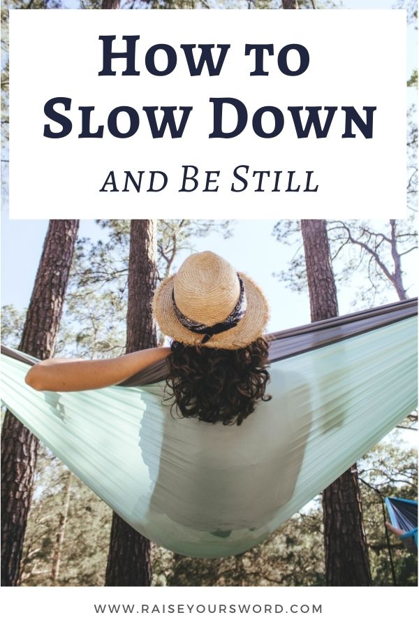 how to slow down