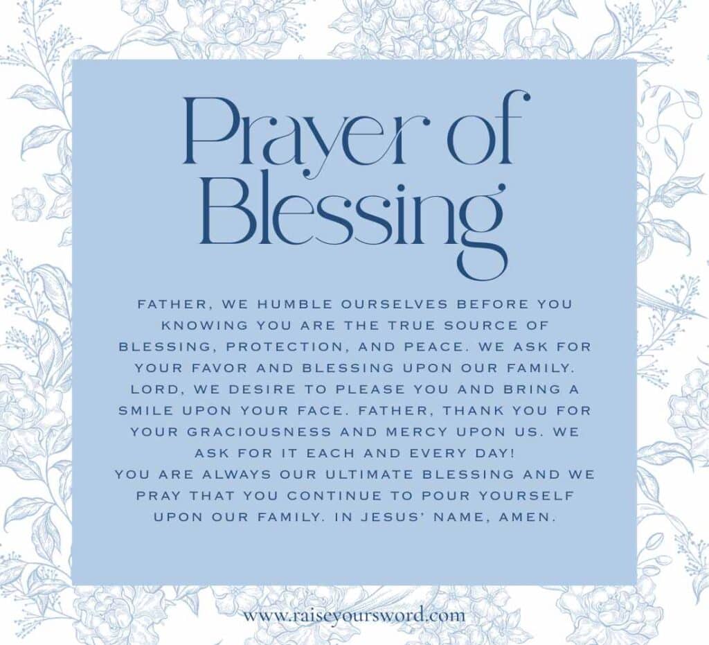 prayers for your family