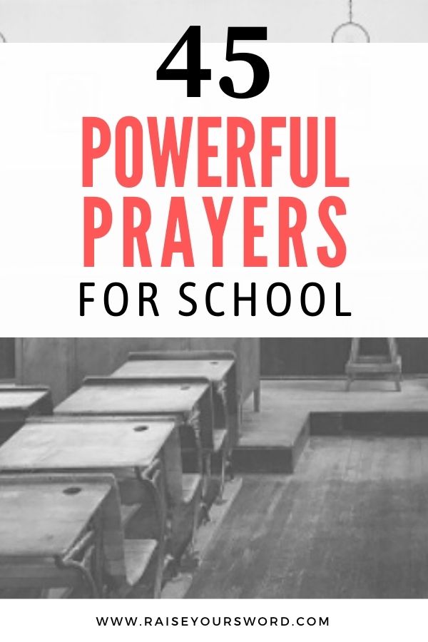 short morning prayer for school