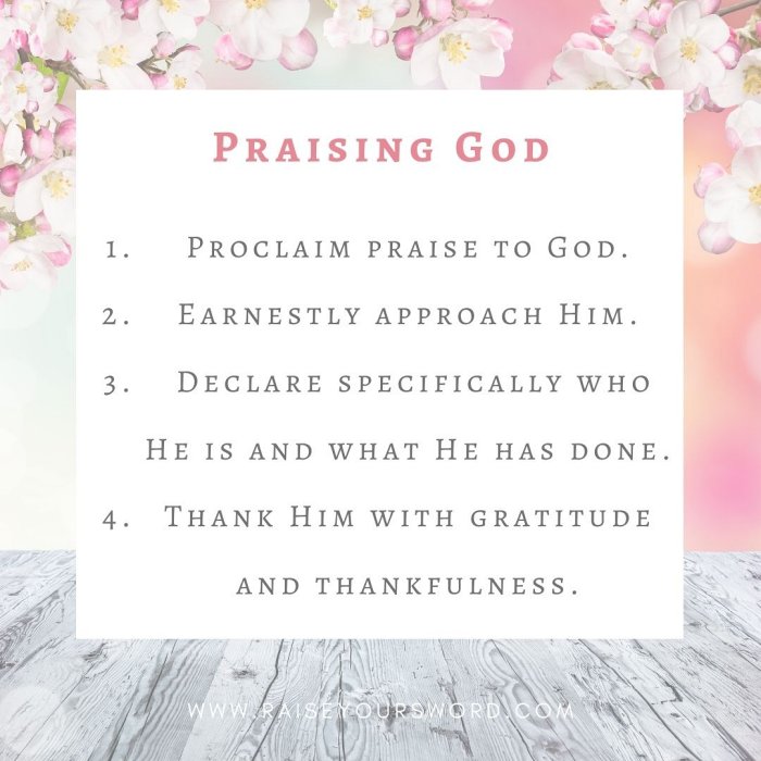 prayers of praise