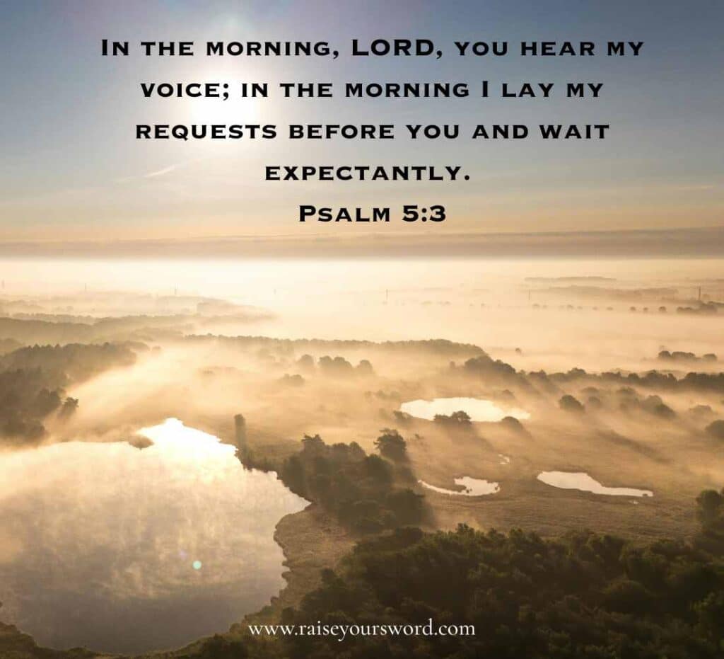 morning devotion scriptures