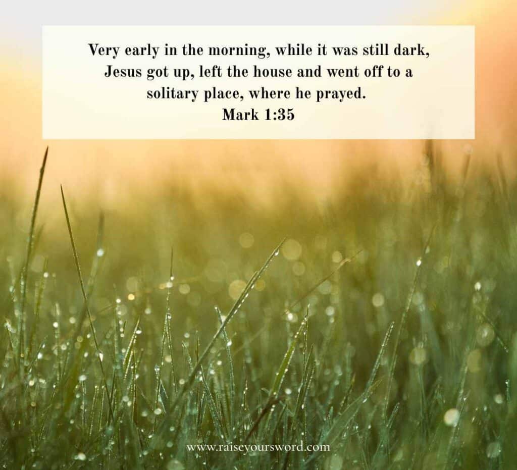 short morning verses to start the day