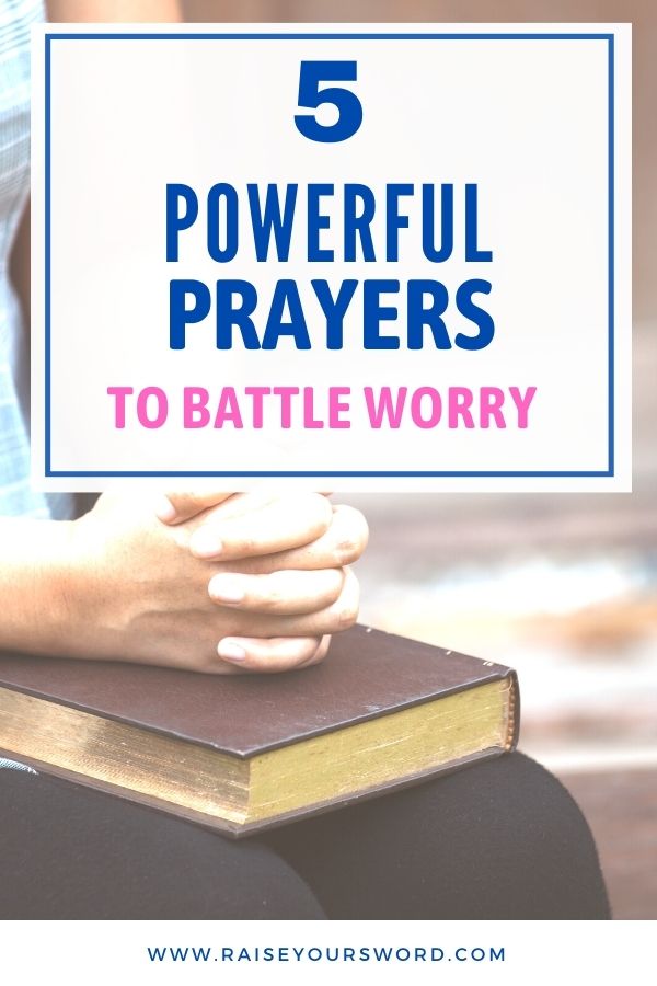 short prayer for worry