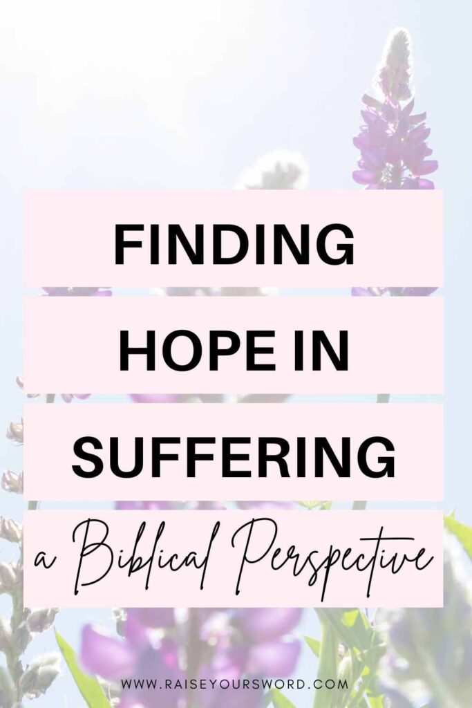 why god allows suffering