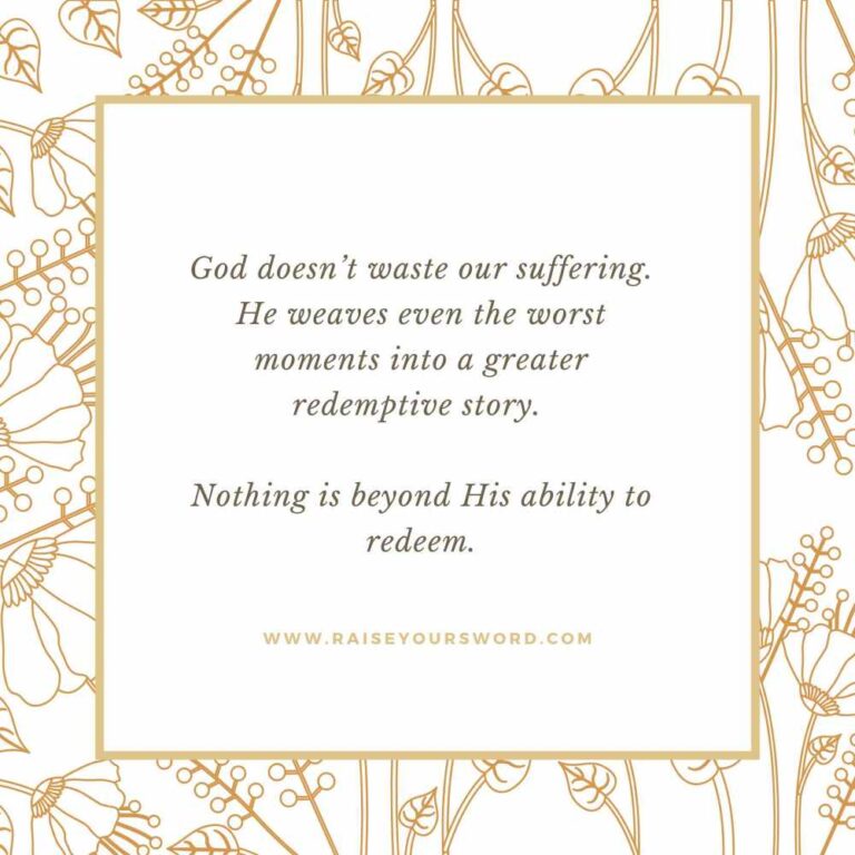 Why God Allows Suffering | Christian Devotional on Pain and Faith