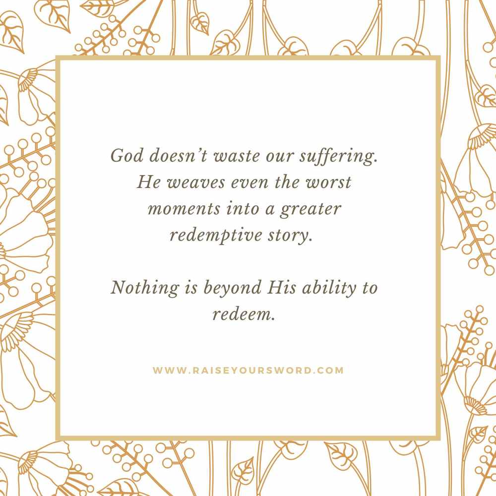 why god allows suffering